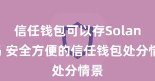 信任钱包可以存Solana吗 安全方便的信任钱包处分情景